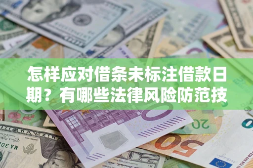 济南怎样应对借条未标注借款日期？有哪些法律风险防范技巧？