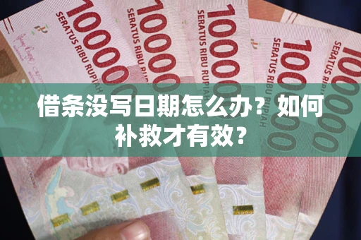 济南借条没写日期怎么办？如何补救才有效？