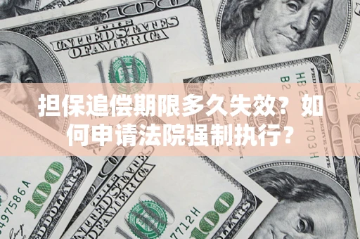 济南担保追偿期限多久失效？如何申请法院强制执行？