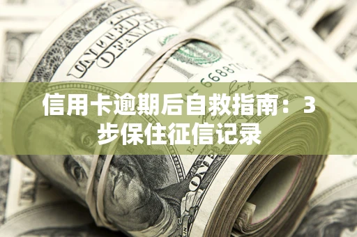济南信用卡逾期后自救指南：3步保住征信记录